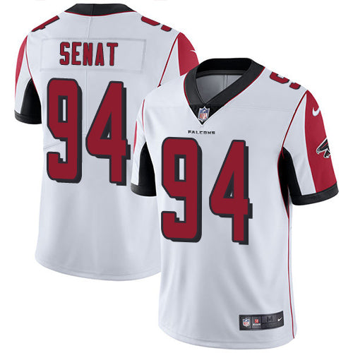 Nike Atlanta Falcons #94 Deadrin Senat White Men's Stitched NFL Vapor Untouchable Limited Jersey Men's