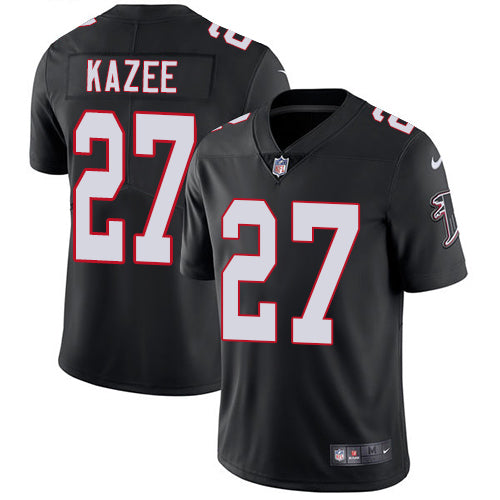 Nike Atlanta Falcons #27 Damontae Kazee Black Alternate Men's Stitched NFL Vapor Untouchable Limited Jersey Men's