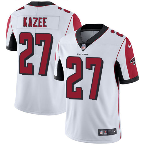 Nike Atlanta Falcons #27 Damontae Kazee White Men's Stitched NFL Vapor Untouchable Limited Jersey Men's
