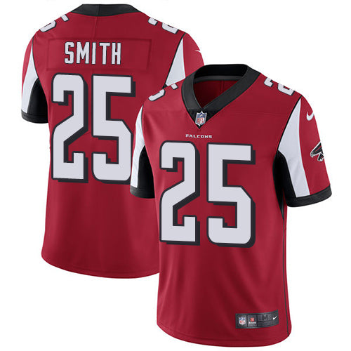 Nike Atlanta Falcons #25 Ito Smith Red Team Color Men's Stitched NFL Vapor Untouchable Limited Jersey Men's