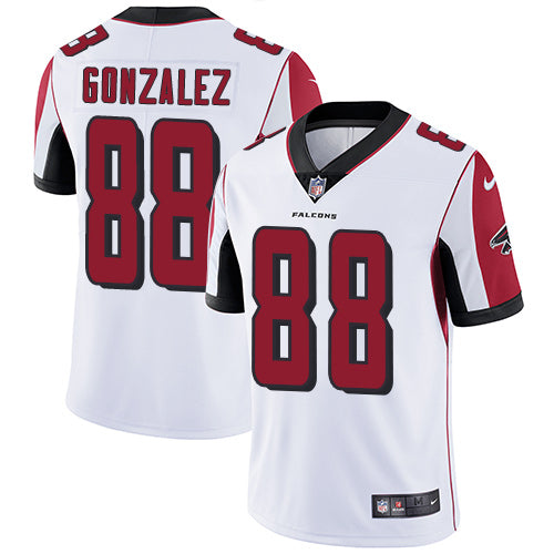 Nike Atlanta Falcons #88 Tony Gonzalez White Men's Stitched NFL Vapor Untouchable Limited Jersey Men's