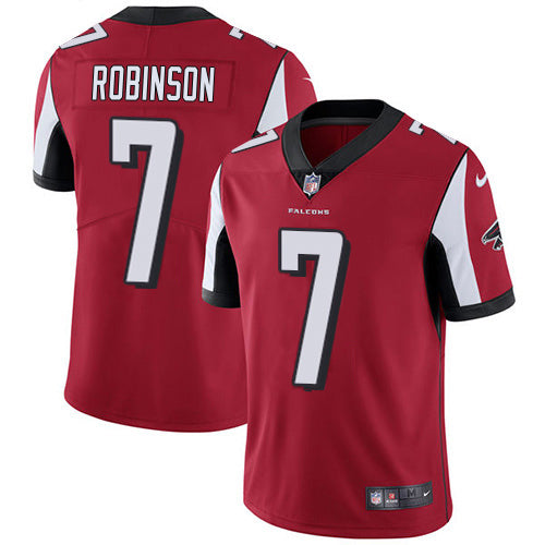 Nike Atlanta Falcons #7 Bijan Robinson Red Team Color Men's Stitched NFL Vapor Untouchable Limited Jersey Men's