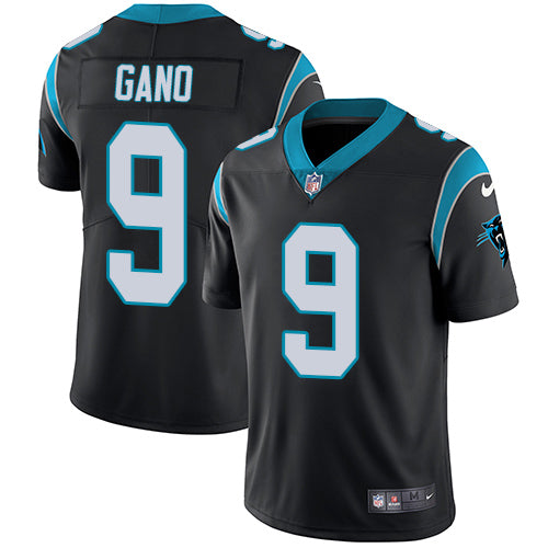 Nike Carolina Panthers #9 Graham Gano Black Team Color Men's Stitched NFL Vapor Untouchable Limited Jersey Men's