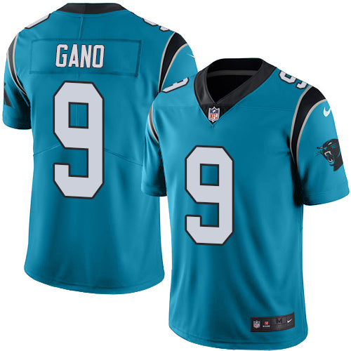 Nike Carolina Panthers #9 Graham Gano Blue Alternate Men's Stitched NFL Vapor Untouchable Limited Jersey Men's