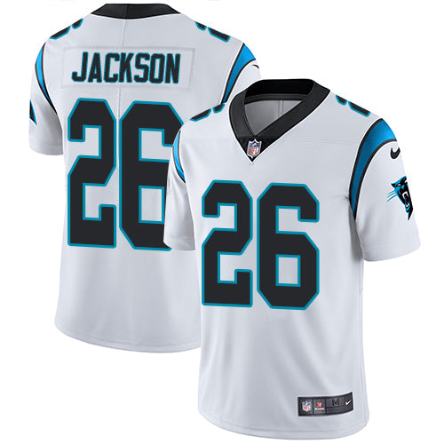 Nike Carolina Panthers #26 Donte Jackson White Men's Stitched NFL Vapor Untouchable Limited Jersey Men's