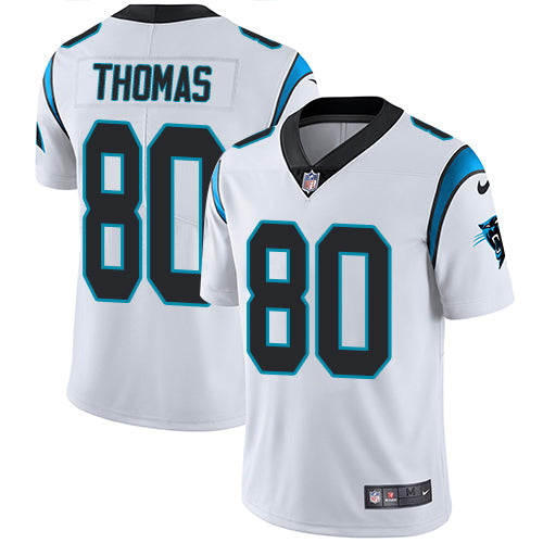 Nike Carolina Panthers #80 Ian Thomas White Men's Stitched NFL Vapor Untouchable Limited Jersey Men's