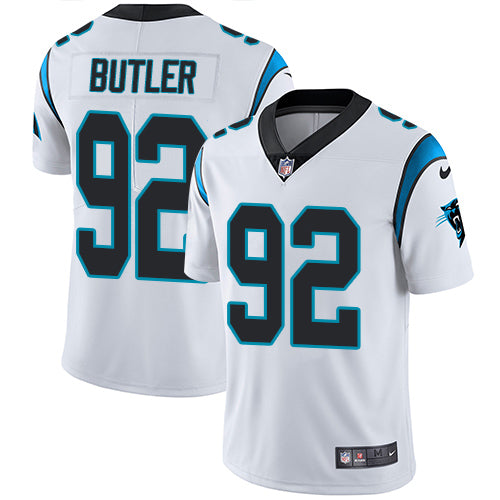 Nike Carolina Panthers #92 Vernon Butler White Men's Stitched NFL Vapor Untouchable Limited Jersey Men's