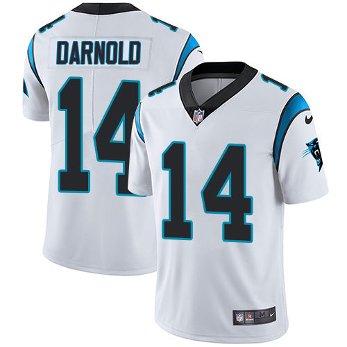 Nike Carolina Panthers #14 Sam Darnold White Men's Stitched NFL Vapor Untouchable Limited Jersey Men's