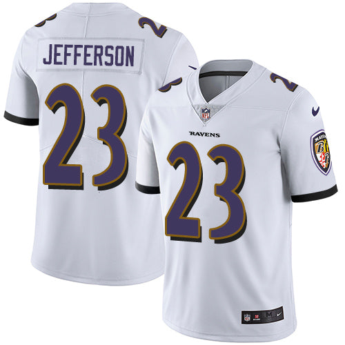 Nike Baltimore Ravens #23 Tony Jefferson White Men's Stitched NFL Vapor Untouchable Limited Jersey Men's