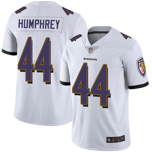 Nike Baltimore Ravens #44 Marlon Humphrey White Men's Stitched NFL Vapor Untouchable Limited Jersey Men's