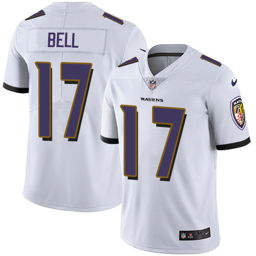 Nike Baltimore Ravens #17 Le'Veon Bell White Men's Stitched NFL Vapor Untouchable Limited Jersey Men's